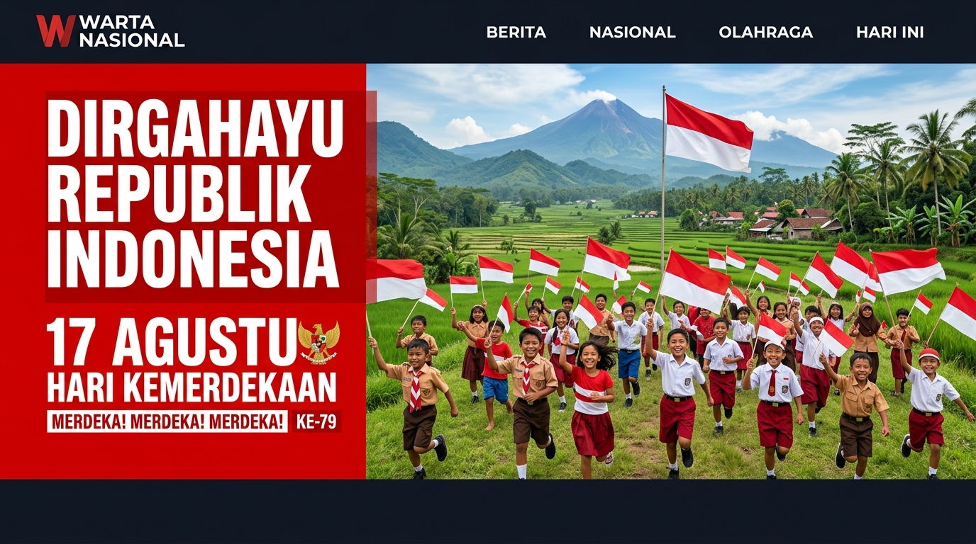 17 Agustus Slim Banner