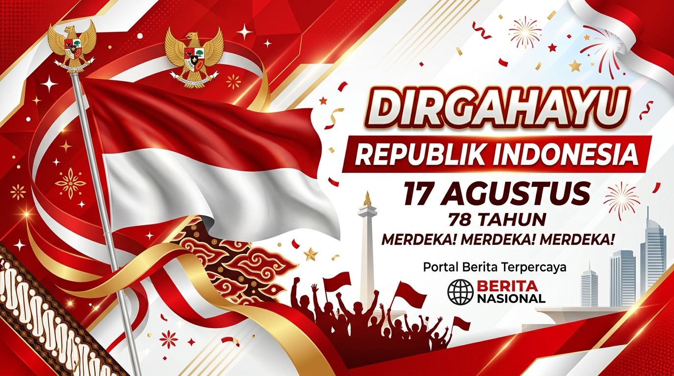 Dirgahayu Indonesia Banner